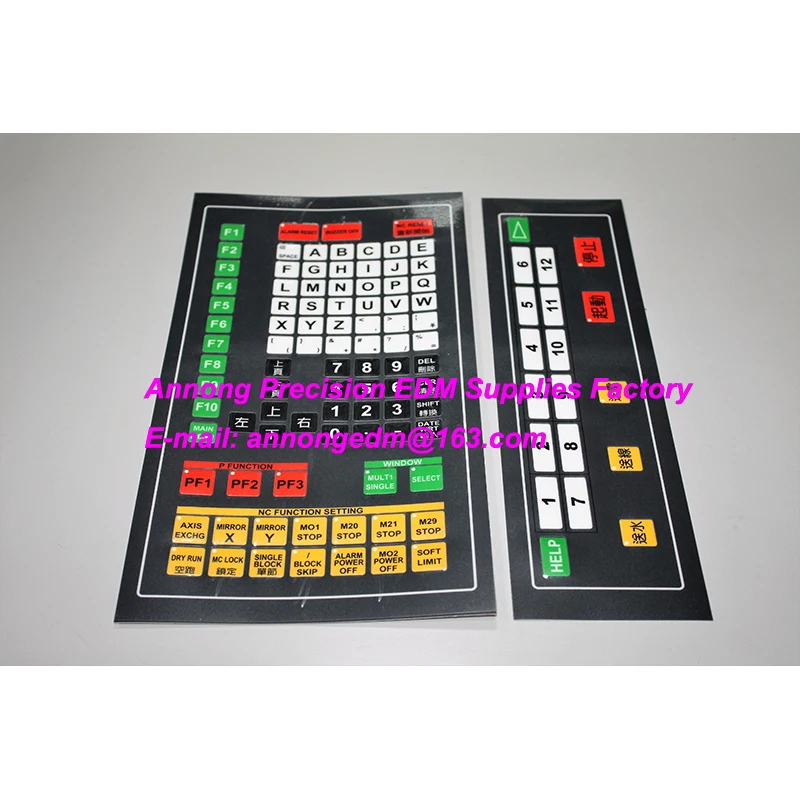 新品本物購入 キーボードパネルセットs007 Edm K2 2ピース セット キーパッド付きステッカーセット 竹線切断機用 クリアランス通販 Lifithouse Jp