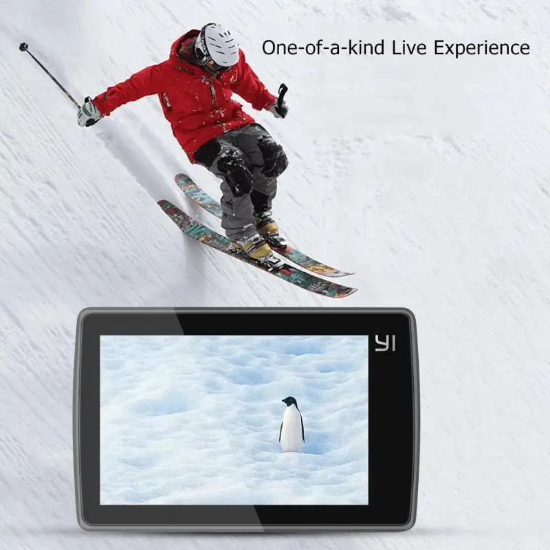 Xiaomi YI 4K Экшн-камера Ambarella A9SE75 Спортивная Мини водонепроницаемая камера ARM 12MP CMOS 2.19in 155 градусов сенсорный экран Wifi