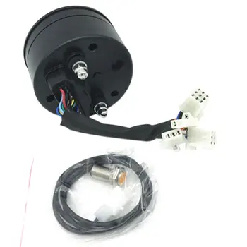 

Motorcycle Meter LED digita Indicator light Tachometer Odometer Speedometer Oil Meter Multifunction With night vision dial