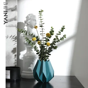 

Ceramic vases Nordic ins decorative home furnishing creative home origami vase crafts