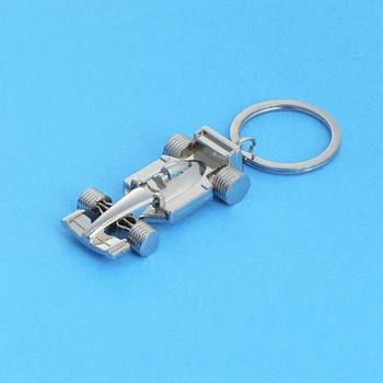

F1 Racing Car Model Auto Keychain Beer Opener Key Chain Keyfob Pendnet Key Ring Car Keyring for Man Gift Interior Accessories