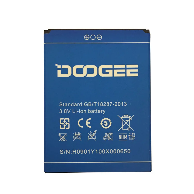 Высококачественный резервный аккумулятор для DOOGEE NOVA Y100X Для Doogee смартфона |