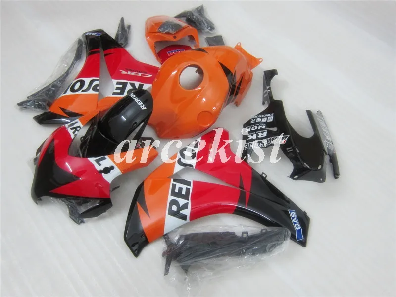 ABS инжектор мотоцикл обтекатели комплект Подходит для Honda CBR1000RR CBR1000 2008 2009 2010 2011 08 09 10 11 Кузов Набор Repsol