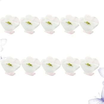 

20pcs 110ML Disposable Yogurt Cups Clear Mousse Cup Dessert Containers Ice Cream Cup for Jelly Pudding without Spoon and Lid (Do
