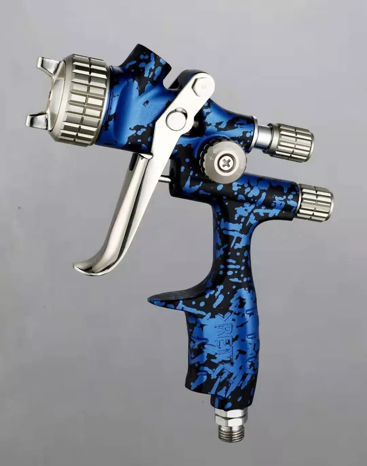 Пневматический пистолет краскопульт LVLP с гравитационной подачей сопло 1 3/1 4