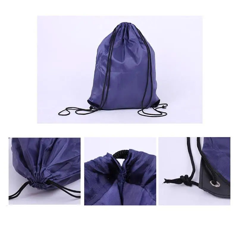 Портативная спортивная сумка унисекс-рюкзак на шнурке, водонепроницаемая Спортивная Сумка Для Обуви