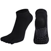 2023 Women Breathable Pilates Socks Anti-Slip Five Toe Yoga Socks Quick-Dry Cotton Ladies Ballet Dance Elasticity Fitness Socks 6
