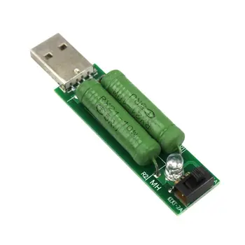 

19999mAh USB LCD Charger Power Voltage Normal Tester Digital Current Display USB Resistor DC Electronic Load With Switch #524