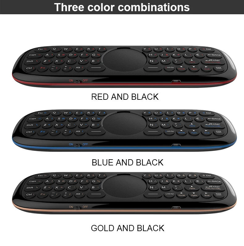 W2 Fly Air mouse беспроводная клавиатура мышь 2,4G голосовой пульт дистанционного управления мини пульт дистанционного управления для Smart Android Tv Box Мини ПК VS W1 i8