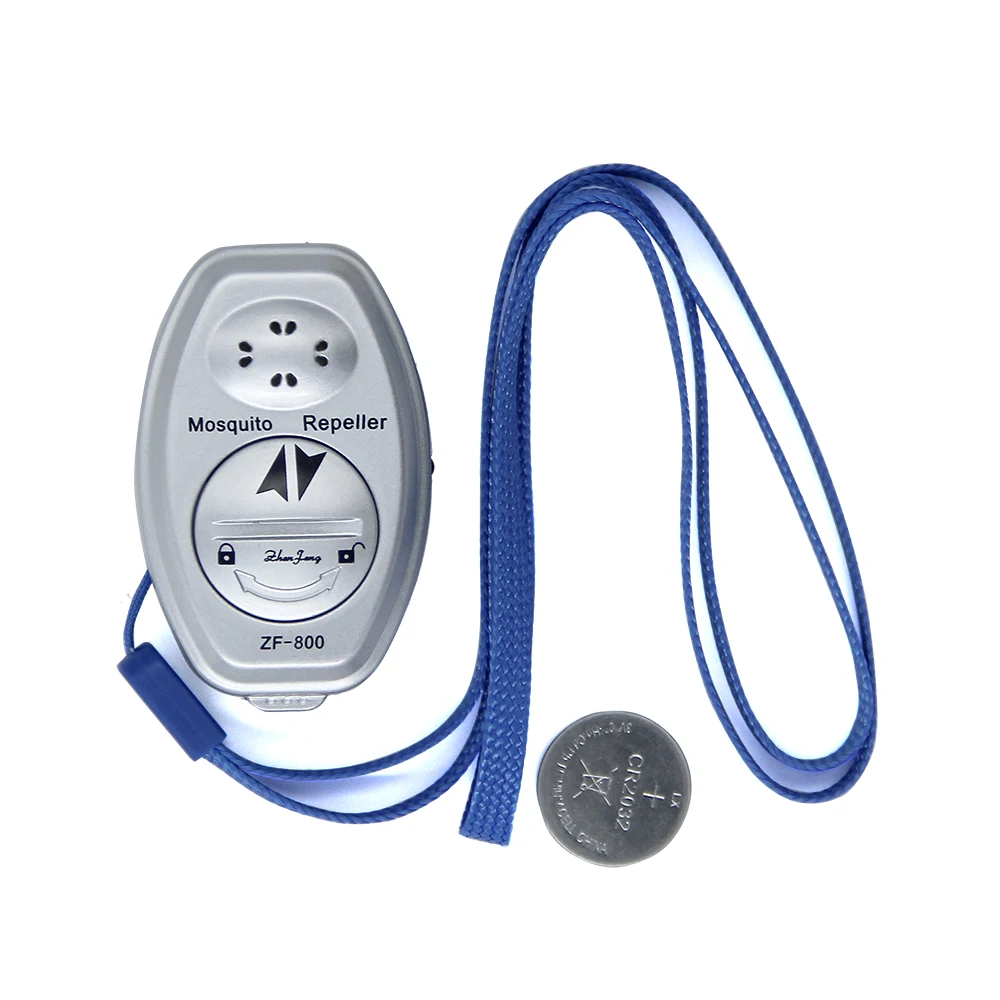 Portable Electronic Ultrasonic Mosquito Repeller Anti Repellent Watch Neck-Type Dispeller For Camping Hiking | Дом и сад