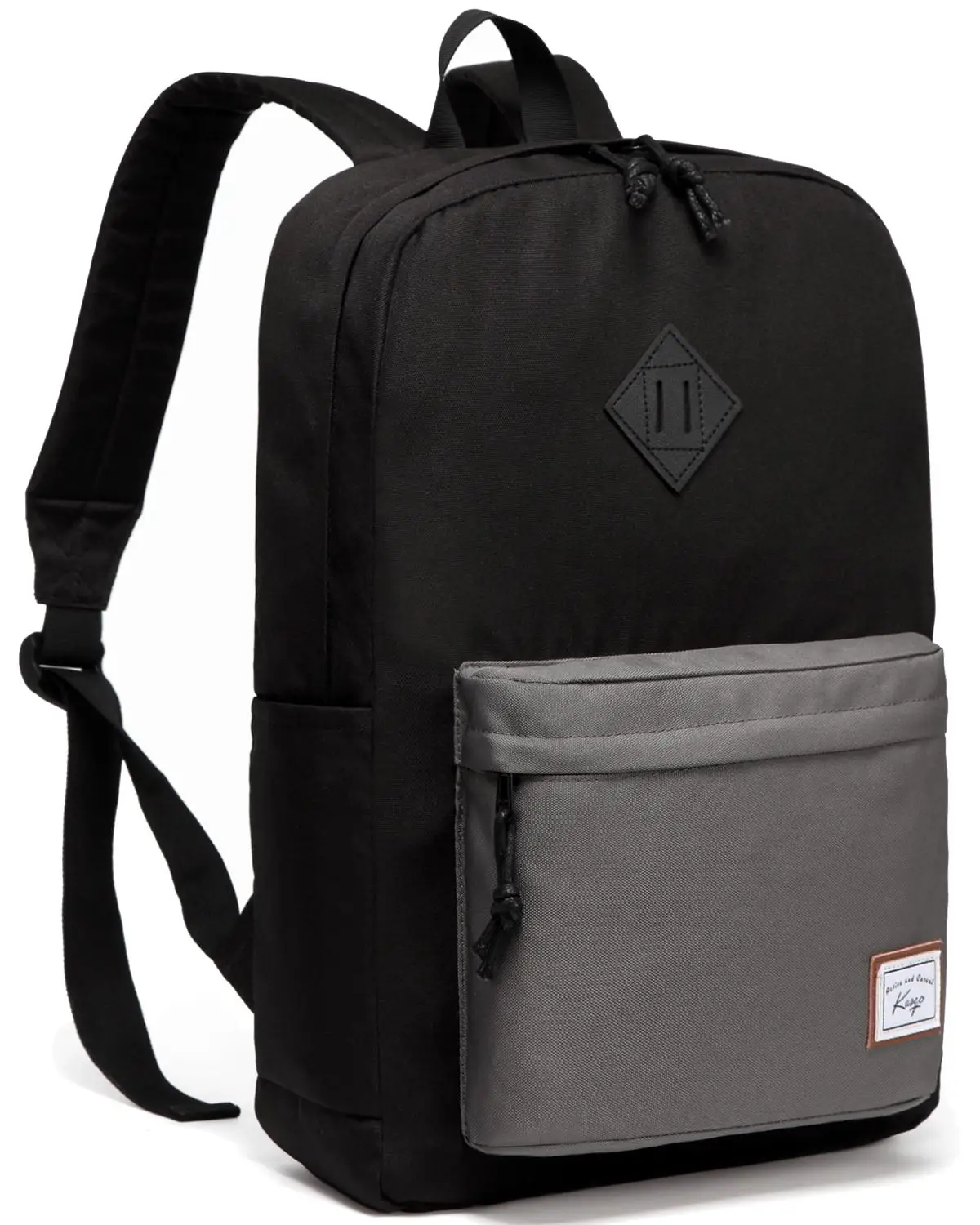 

Lightweight School Backpack Men Block Classic Backpack Water Resistant Large Capacity Bookbag for Men Women