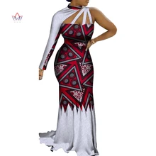 Africa Dress For Women Ankle-length Summer Dress 2021 Long-party Dashiki African Riche Bazin Ladies Dresses Plus Size WY4174