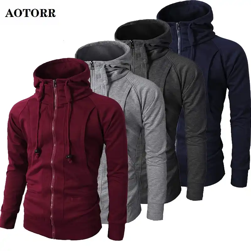 abrigo sudadera hombre