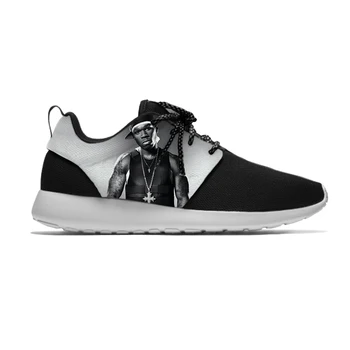

50 Cent Hip Hop Rapper Cool Fashion Classic Handsome Kids Sport Running Shoes Casual Breathable Sneakers For Boys Children Girls