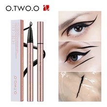O. TWO. O 9112 водостойкая жидкая подводка для глаз beauty Cat style черная быстросохнущая Стойкая подводка для глаз карандаш для макияжа макияж для глаз