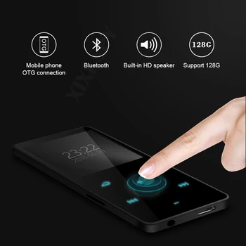 

Bluetooth mp3 player music hifi media flac voice audio player Built-in speaker recorder with