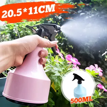 

500ML Spray Bottle Refillable Mist Sprayer Bottle Portable Mini Plastic Big Capacity Spray Bottle Alcohol Disinfection Tools