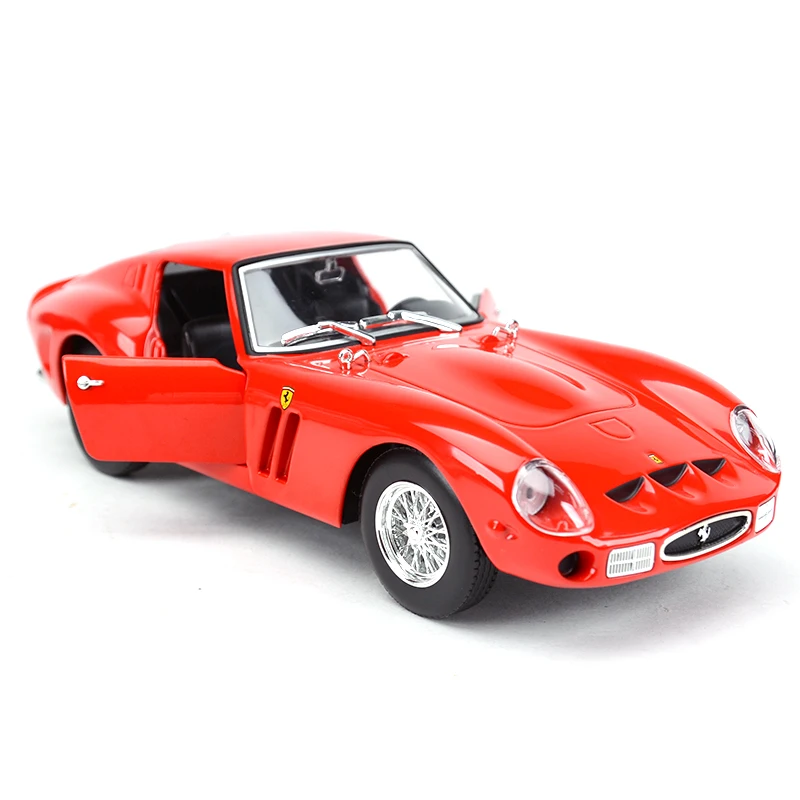 Bburago 1:24 250GTO 488 PIsta F40 F12 tdf 599GTO 458 Spider Sports Car статическое моделирование литья под давлением модель автомобиля из сплава