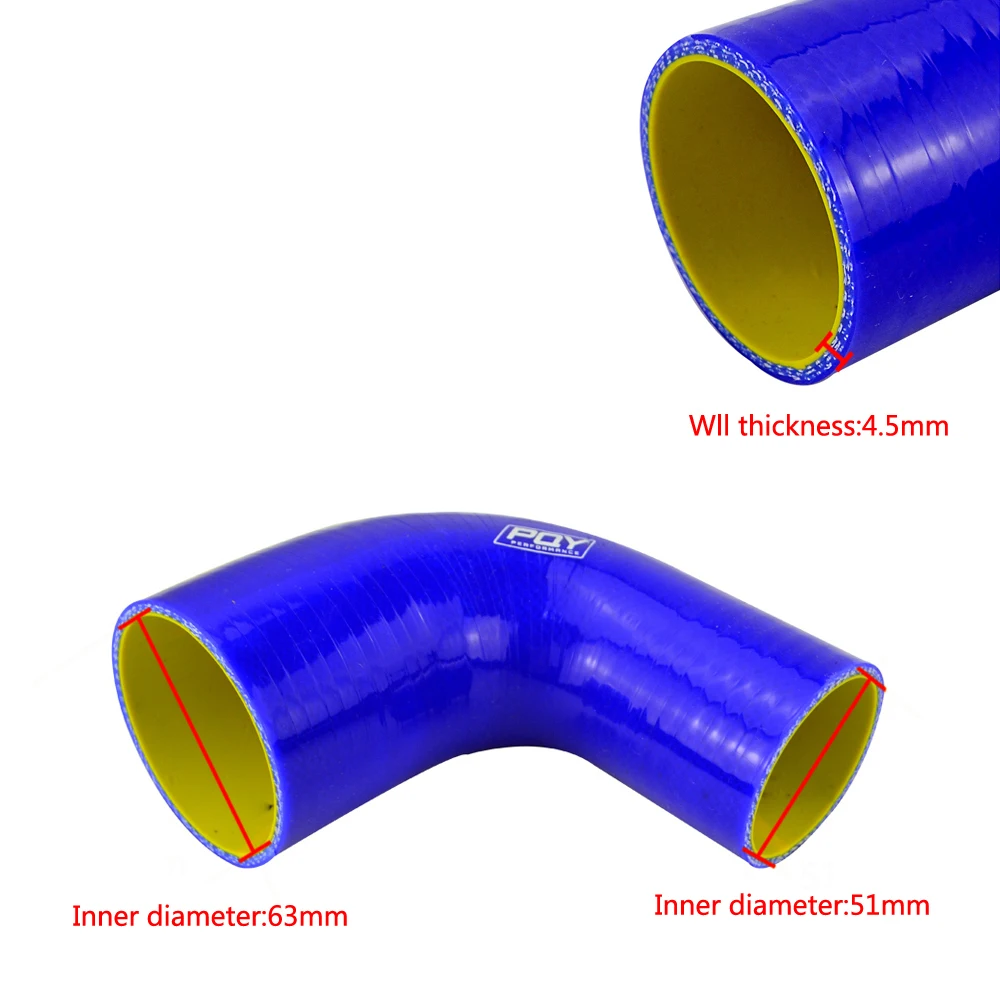 1 Autoschlauch aus Silikon, blau, Maße: 4 mm x 5 m, Vakuumschlauch,  Silikonrohr : : Auto & Motorrad