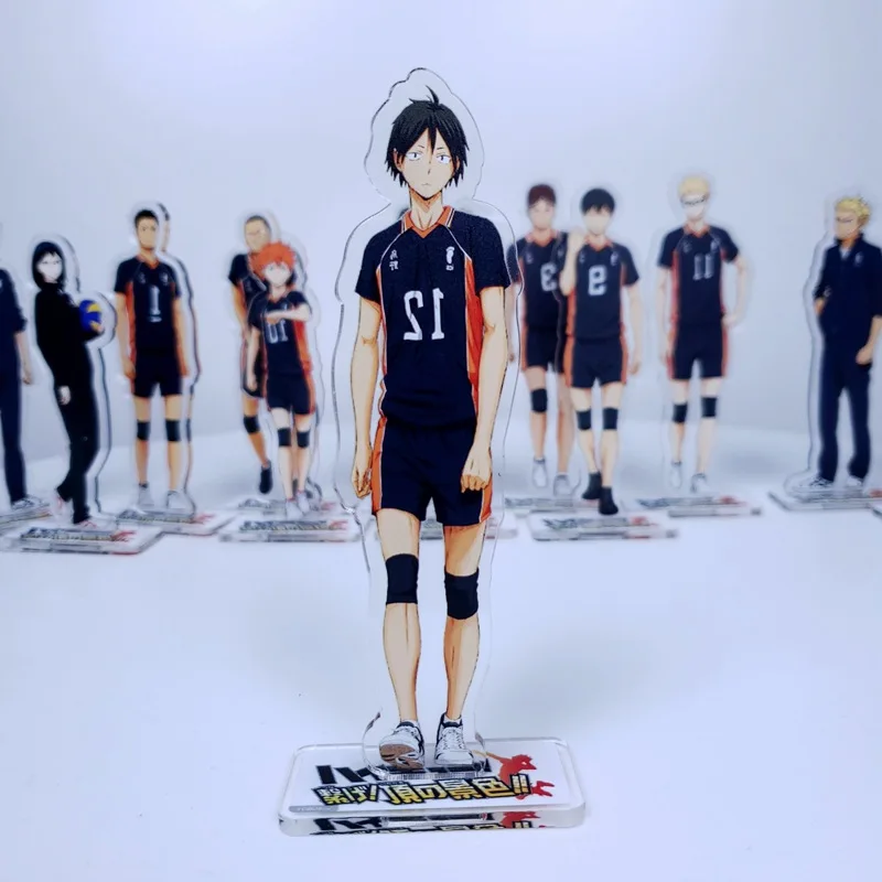 Аниме Haikyuu Aoba Johsai Volleyball Club Oikawa Tooru Iwaizumi Hajime фигурка на акриловой подставке модель