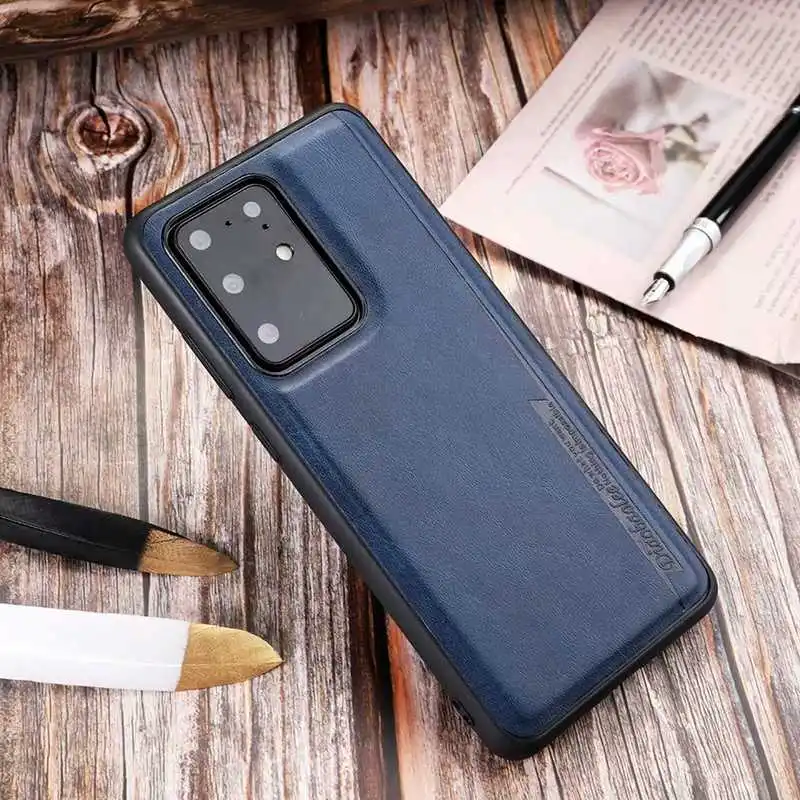 

PU Leather Case For Samsung Galaxy S20 Ultra Plus Case Cover SD Full Protector Coque For Samsung S20 S20Plus Case Strong Housing