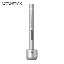 Wowstick-mini chaves de fenda elétricas, kit de ferramentas portátil com 20 bits para notebook e celular, sem fio, chave de fenda de precisão