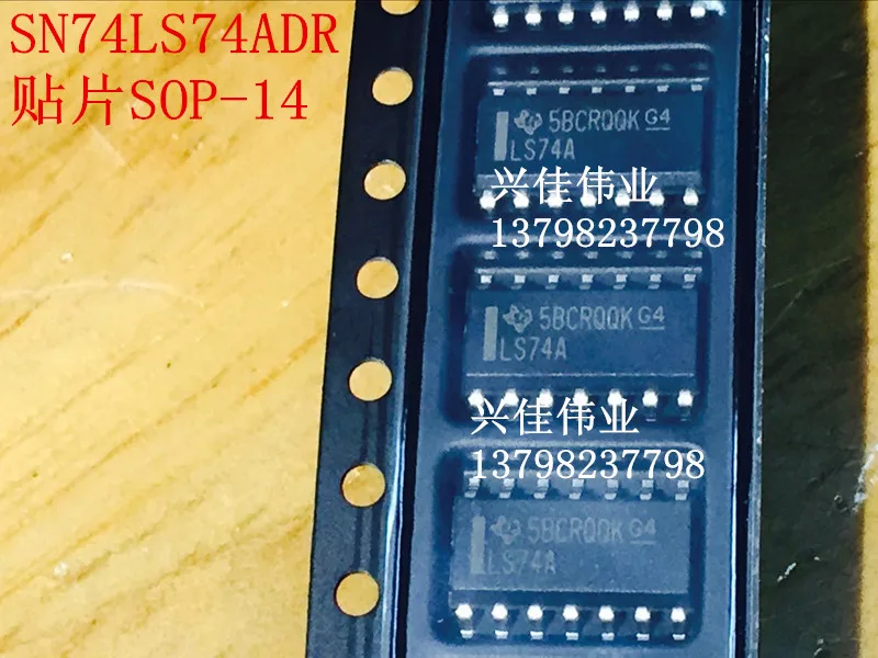 

(5 шт.) sn74ls74ock 74LS74 SOP-14