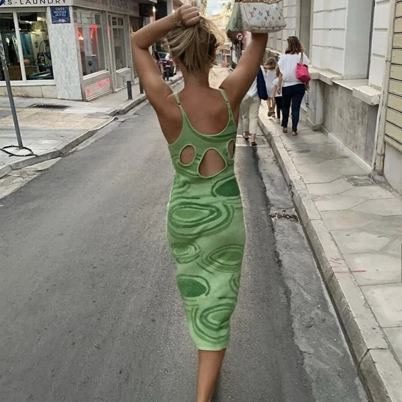 Sunny Dress Spaghetti Strap 
