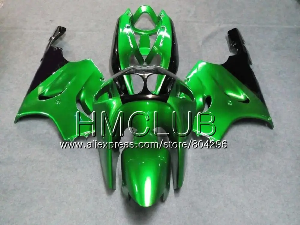 Средства ухода за кожей для KAWASAKI NINJA ZX750 ZX 7R 1997 1998 2003 11JK. 17 ZX 7 R 750 CC цвета: зеленый, черный ZX-7R ZX7R 96 97 98 99 00 01 02 03 обтекатель - Цвет: No. 9