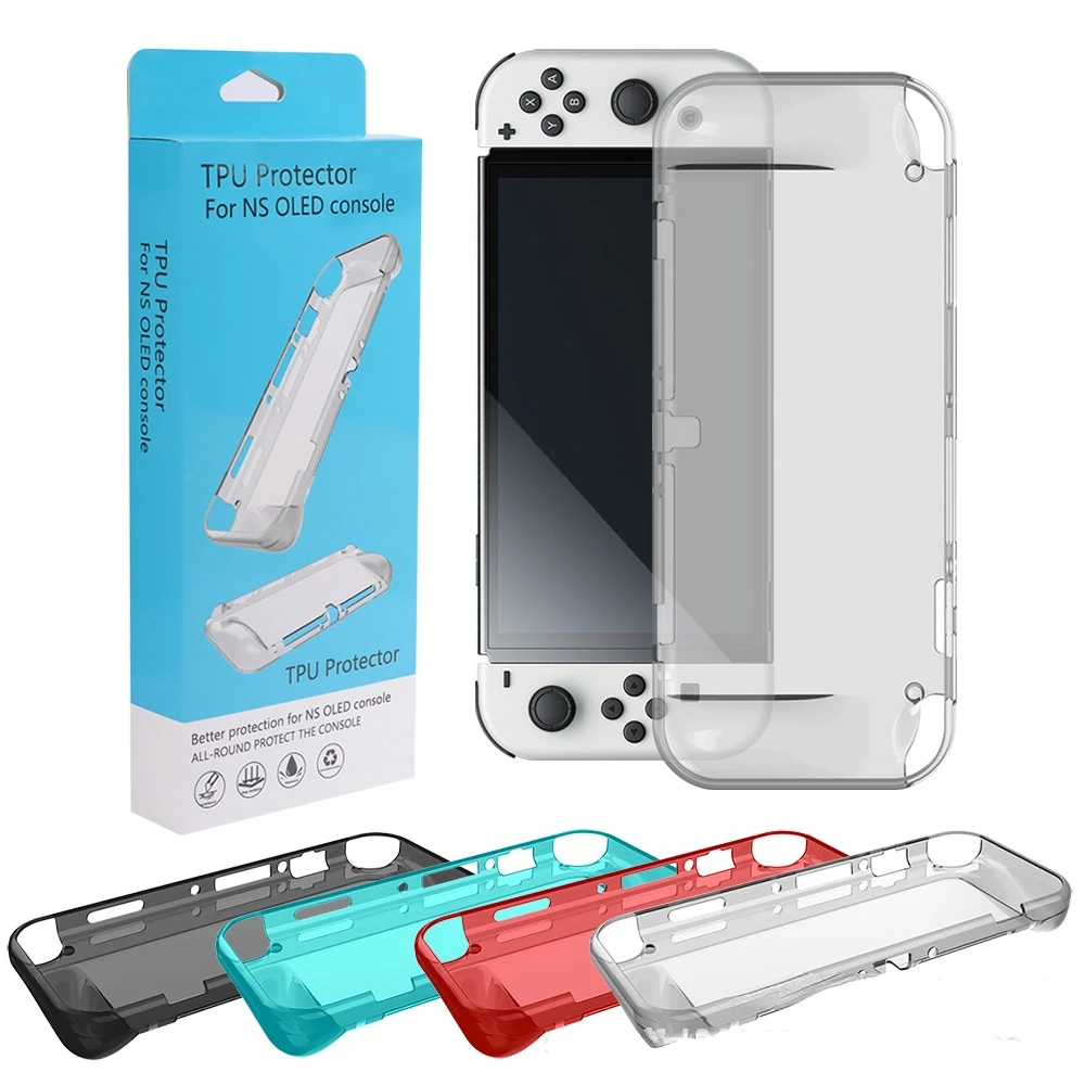 Mooroer Case For Switch Oled, Soft Tpu Case For Oled Model Tpu Case