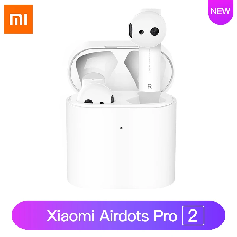 Xiao mi Airdots Pro 2 TWS Bluetooth гарнитура 2 mi True беспроводные наушники 2 LHDC управление двойным mi C ENC Прямая поставка