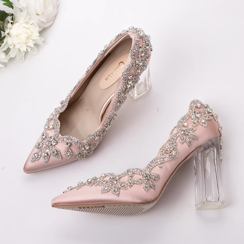 Pink princess heels Clearance