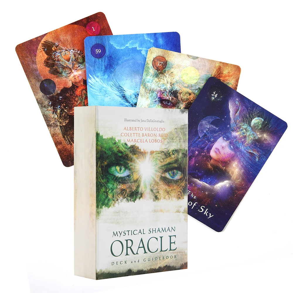 Mystical Shaman Мистический шаман оракул карты Таро игрушки для детской вечеринки настольные игры коллекции подарки - Цвет: Mystical Shaman