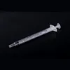 5pcs 10pcs 1ml 2ml Sterile medical injection Industry Dispensing Measuring Liquid Glue Syringes with Pointed Needle Storage Caps 6