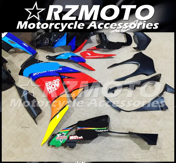 ABS мотоцикл обтекатель комплект для HONDA CBR1000RR 2012- год кузов литья под давлением Магазин № 0971