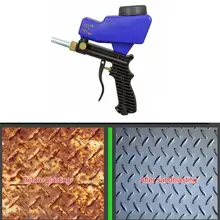 Портативная пневматическая ржавчина, небольшой шлифовальный гравитационный Пескоструйный пистолет, электроинструмент, оборудование для очистки аэрографа высокого давления