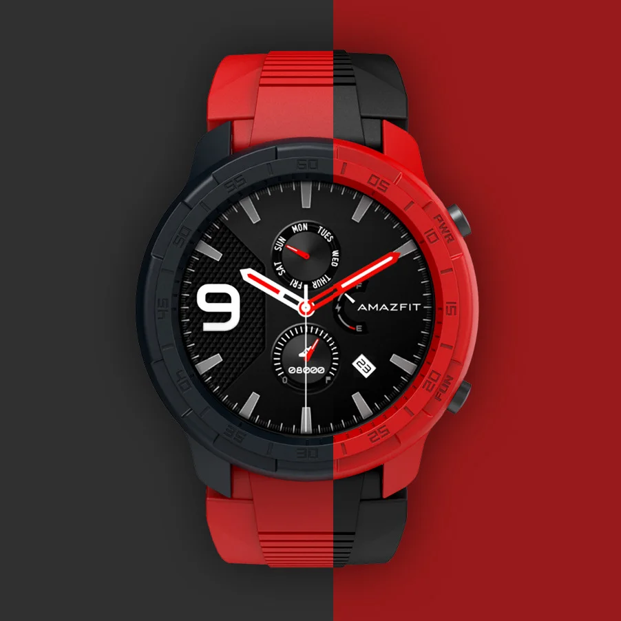 Для Amazfit GTR 47 мм чехол защитный чехол умных часов для Xiaomi Huami Smartwatch крышка аксессуары