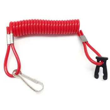 

1PC Boat Outboard Engine Motor Lanyard Kill Stop Switch Safety Tether For SUZUKI