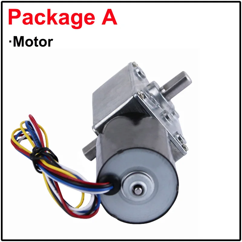 brushless dc worm motor engrenado baixa velocidade 01