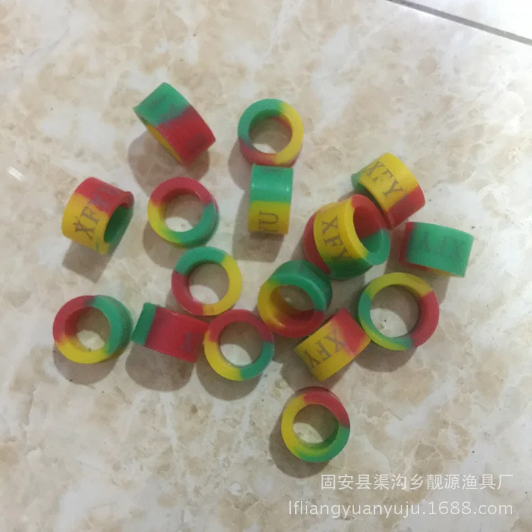 

Slide Bushing Rubber Anti-skid Ring for Fishing Rod O Slip Rings Fishing Rod Antiskid Ring Angling Accessories Anti-skid Ring fo