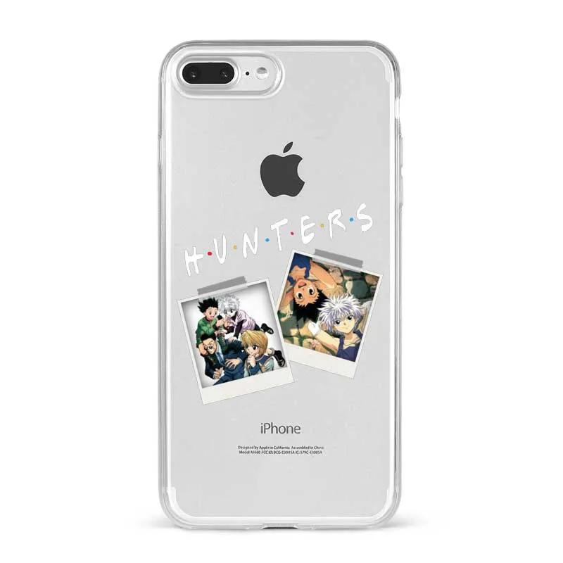 Охотник х Хантер HXH Аниме Охотник х Хантер 3 мягкий силиконовый чехол для телефона крышка оболочка для iPhone 5S, SE 6 6s 7 8 Plus x XR XS MAX Capa - Цвет: TPU