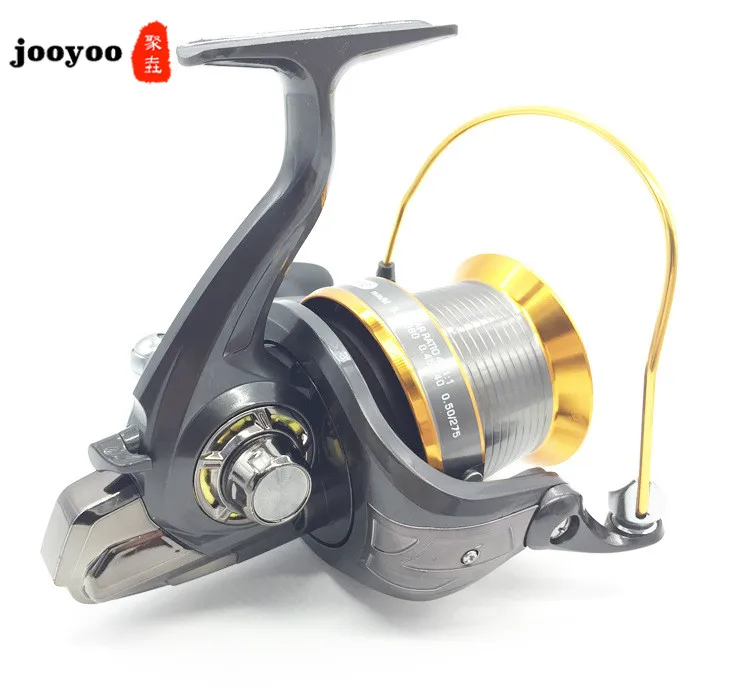 

4.1:1 High Speed Series 12+1BB 9000 Fishing Reel Wholesale Full Metal Wire Cup Big Far Throwing Wheel Spinning Wheel Reel Lake