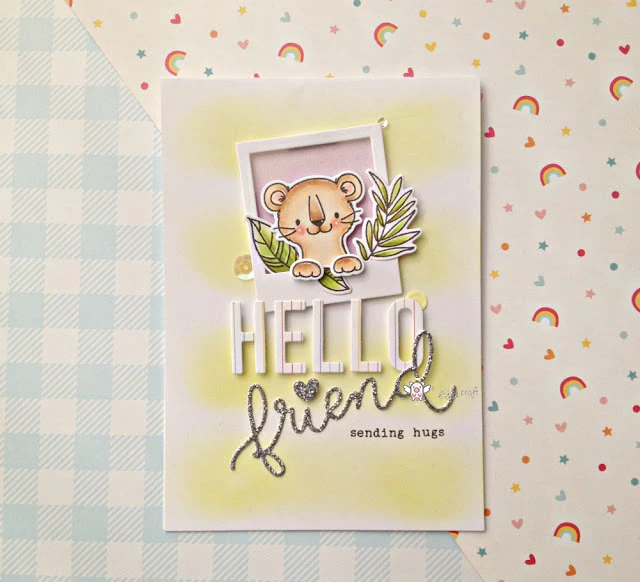 hello friend tigrotto polaroid HB card (1)