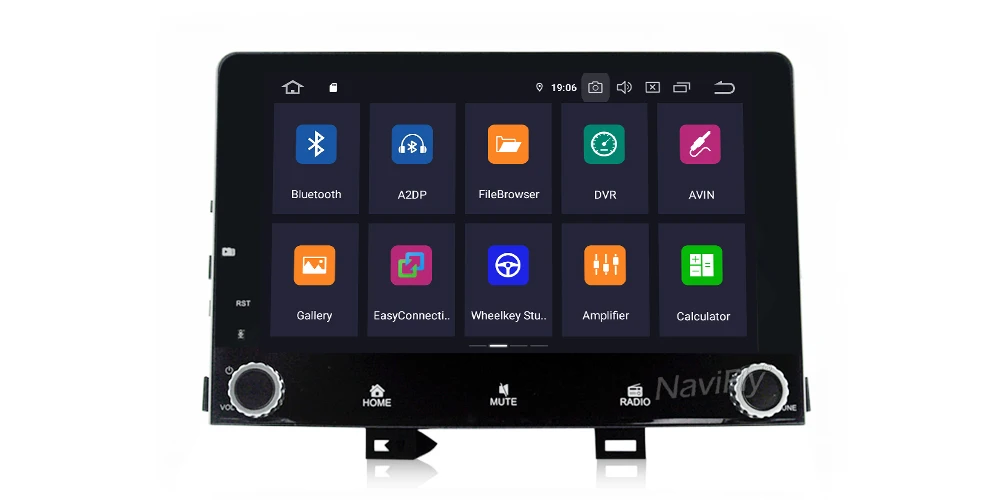 Excellent Android 9.0 Car Radio BT Multimedia Player Navigation GPS For KIA RIO 2017 2018 2019 Car GPS BT wifi RDS 11