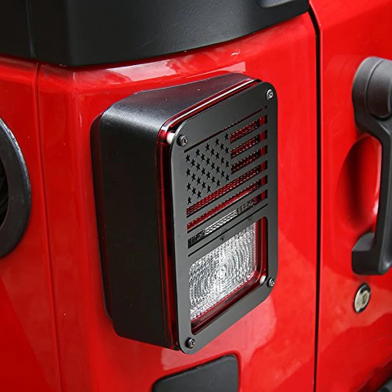 Задний светильник, крышка, задний светильник, защита для 2007- Jeep Wrangler JK& Unlimited Rubicon