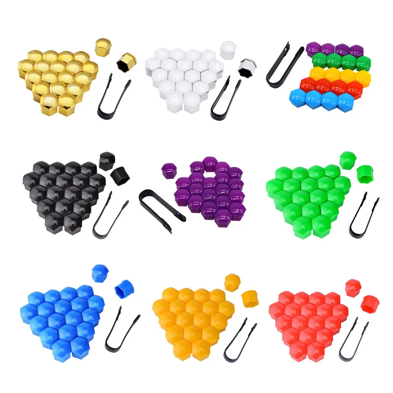 20pcs 17mm 19mm Wheel Nut Bolt Head Cover Cap Protective Bolt Caps Exterior Decoration Protecting Bolt Rims Screws Plugs 20pcs 17mm 19mm Wheel Nut Bolt Head Cover Cap Protective Bolt Caps Exterior Decoration Protecting Bolt Rims Screws Plugs