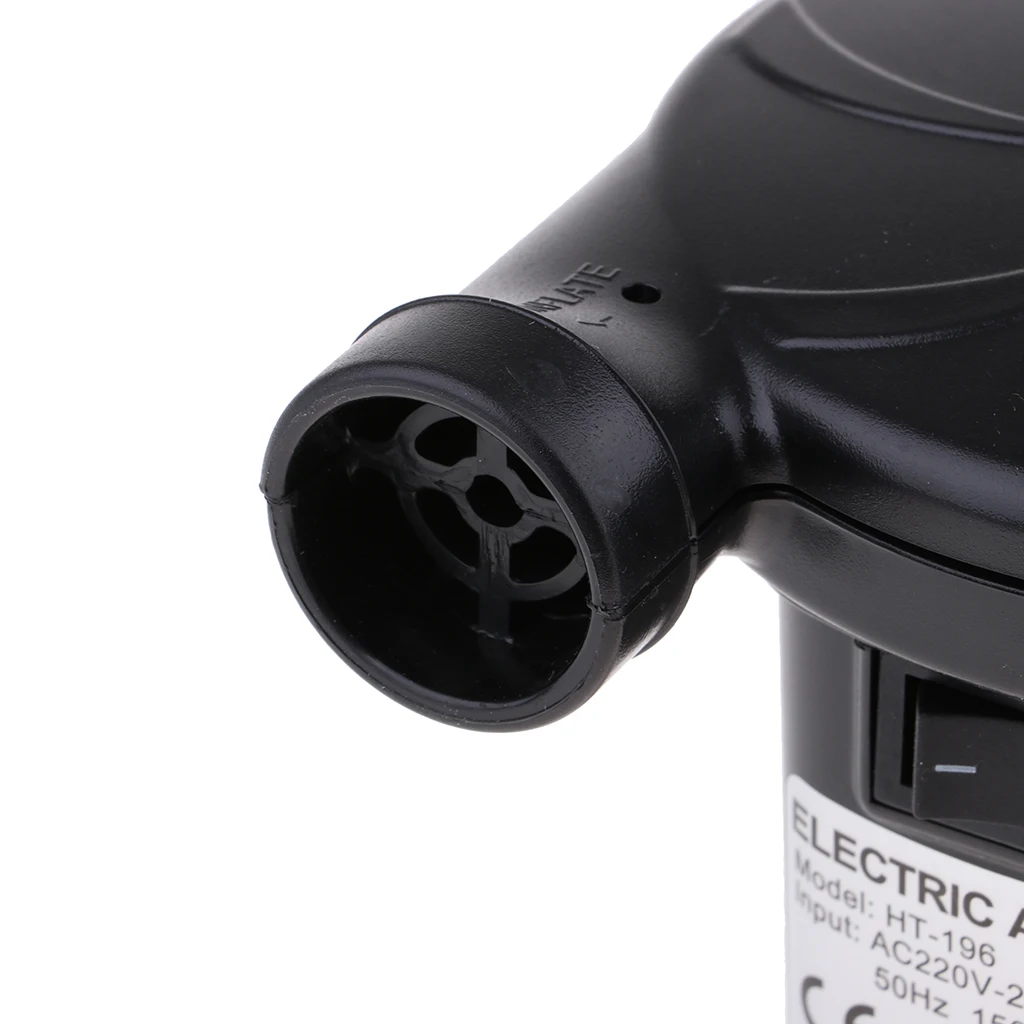 220V Air Pump Air Mattress Pump Boat Pool Raft Canoe Inflator Pump