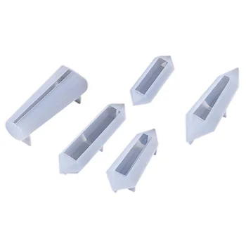 

5 Pcs Epoxy Resin Molds Pendant Molds Silicone Molds Resin Casting Molds for Jewelry Making Craft DIY