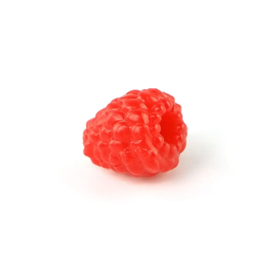 Artificial Fruits and Vegetables DIY Accessories Bright Color Realistic PVC Mulberry Branch Model Artificial Raspberry Fake Fruit Photography Props