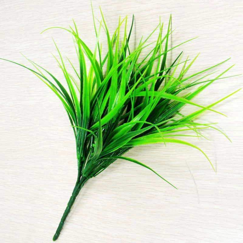 Artificial Plastic Grass Fake Simulation Plants Office Table Home Decoration New Arrival